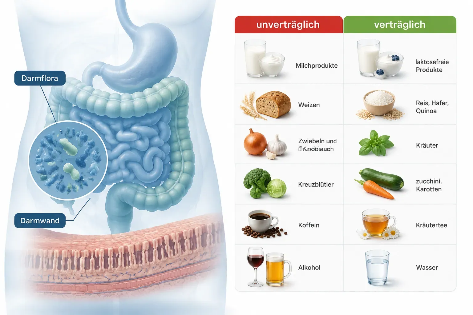 Wie unterscheidet sich eine Low-FODMAP-Diät von normaler Ernährung?